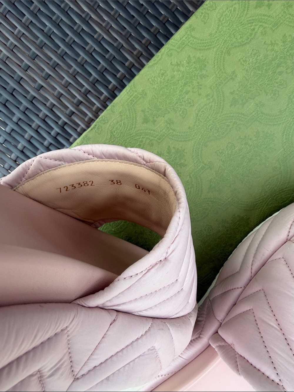 Gucci Angelina platform slide sandals - Picture 9 of 10